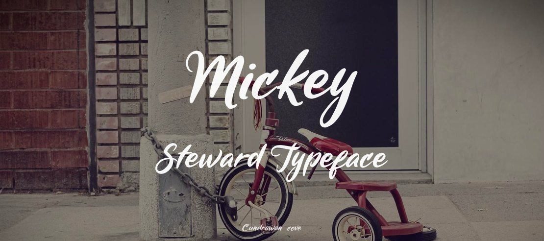 Mickey Steward Font