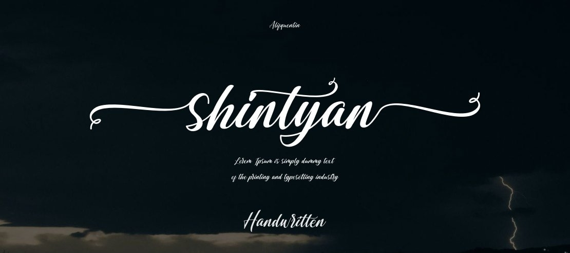 Shintyan Font