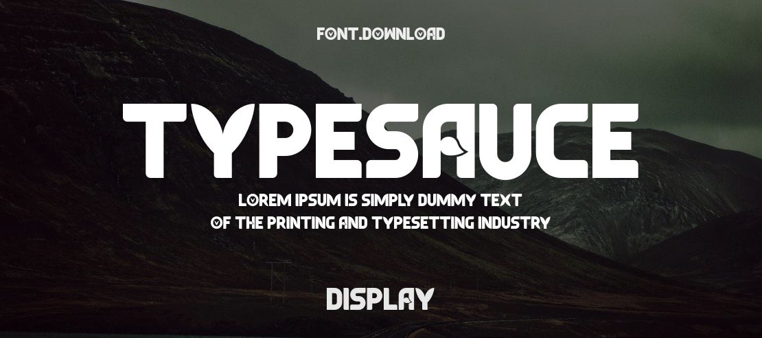 Typesauce Font
