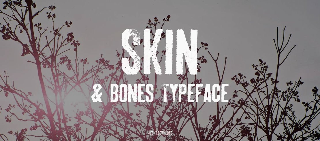 Skin & Bones Font