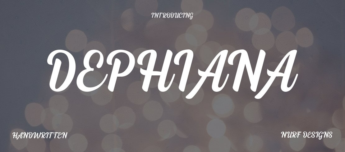 Dephiana Font