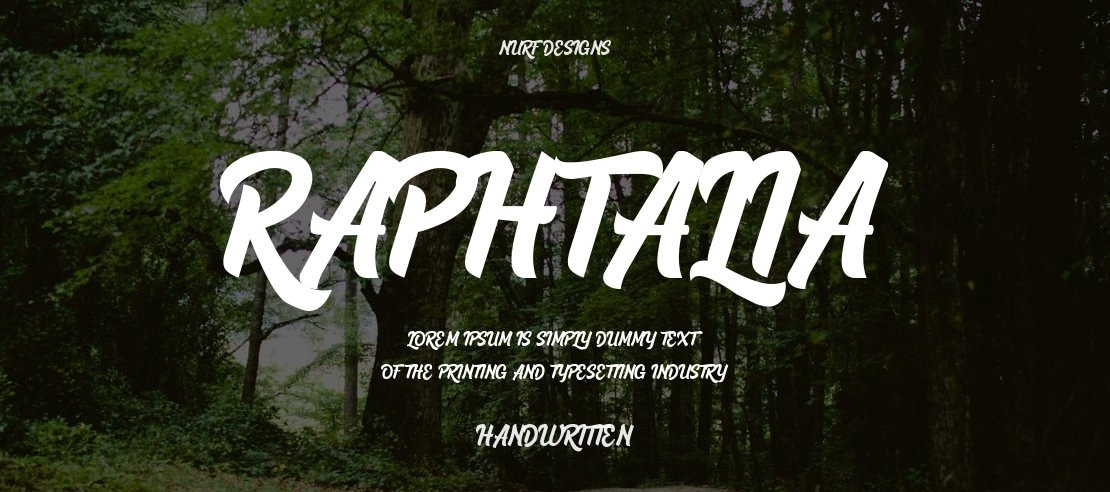 Raphtalia Font