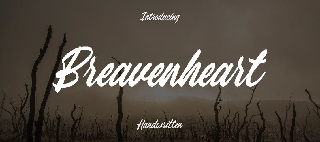 Breavenheart Font
