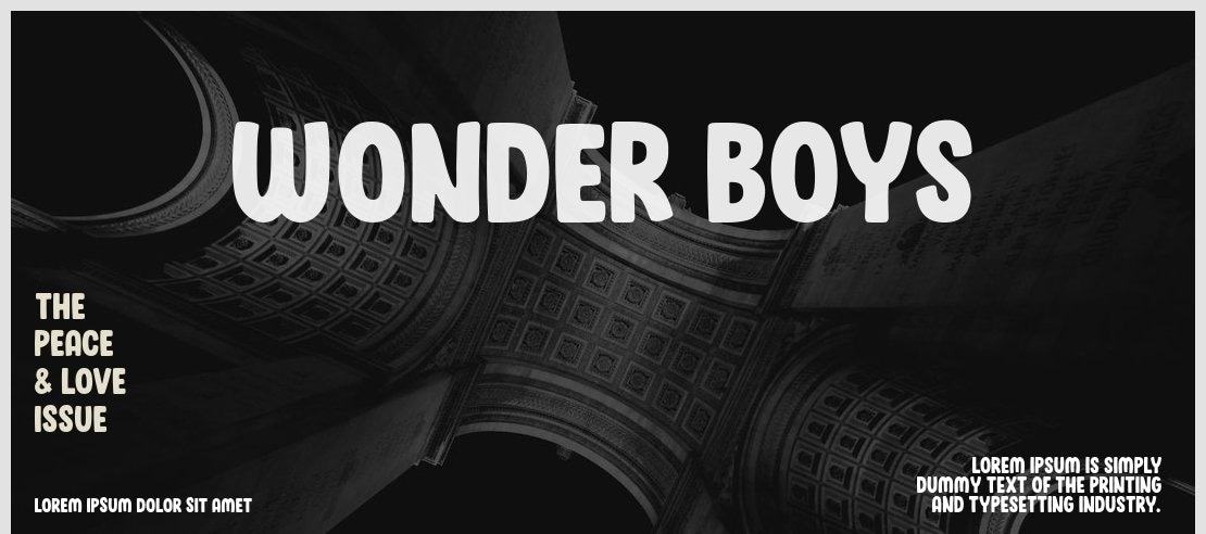 Wonder Boys Font