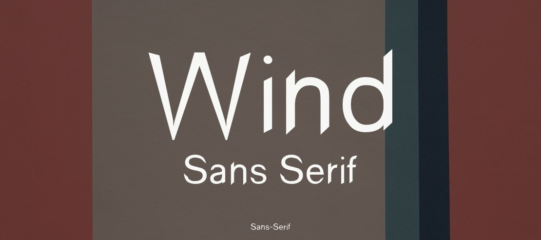 Wind Sans Serif Font
