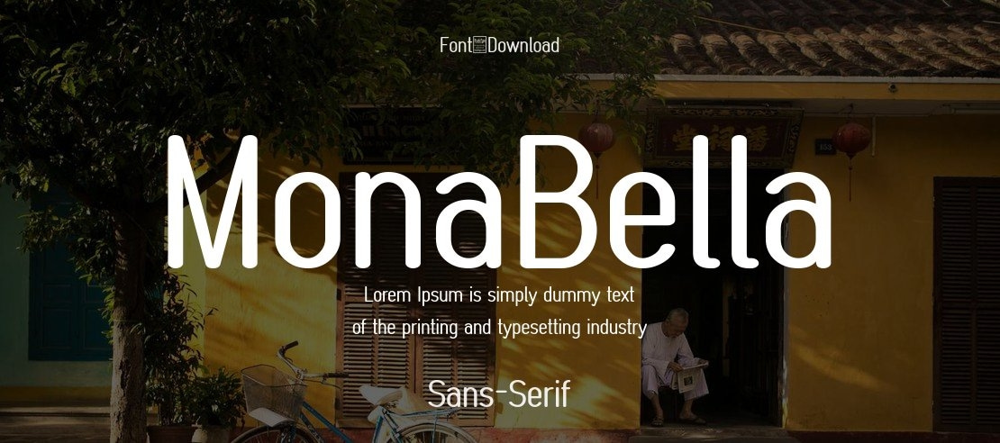 MonaBella Font Family