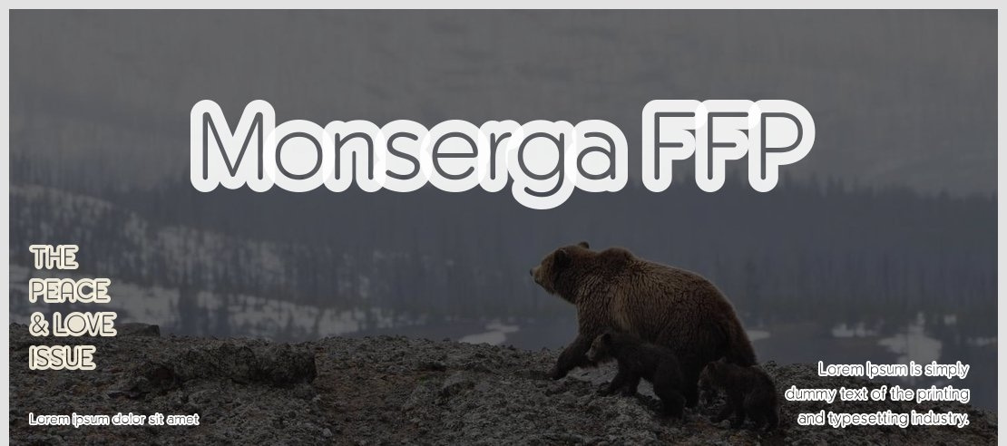 Monserga FFP Font