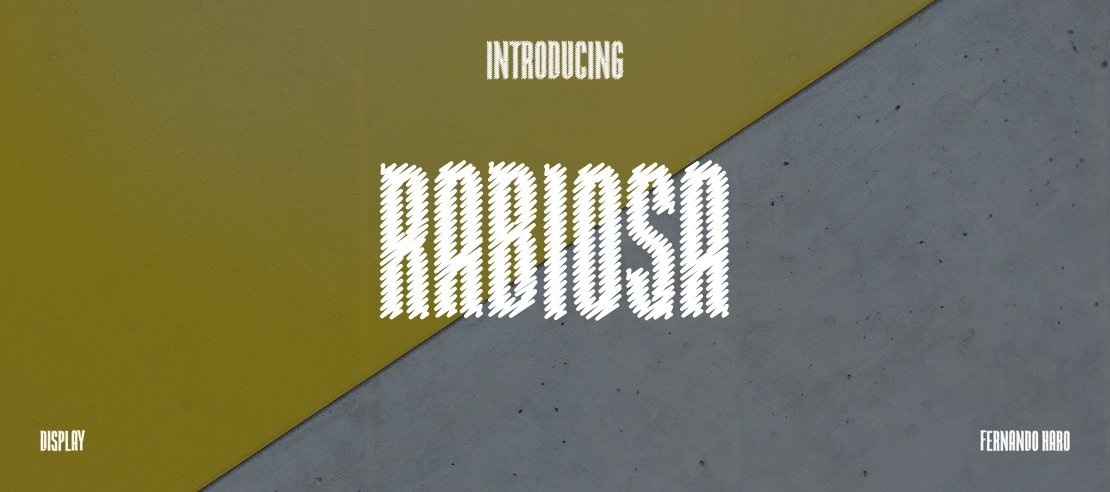 Rabiosa Font