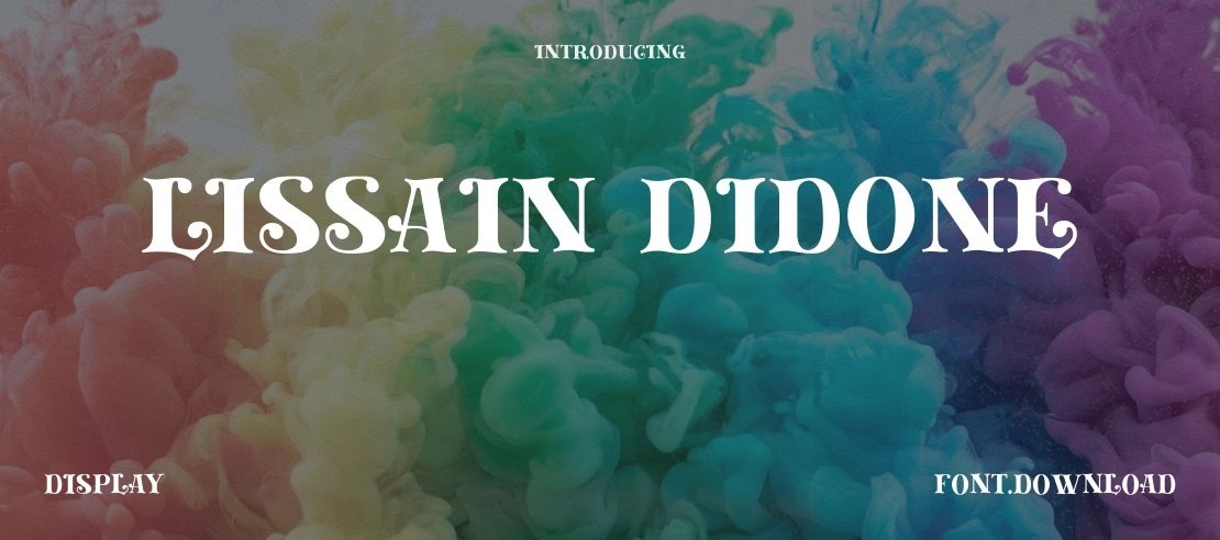 Lissain Didone Font Family