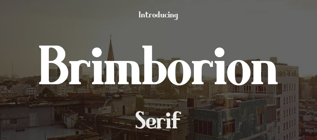 Brimborion Font Family