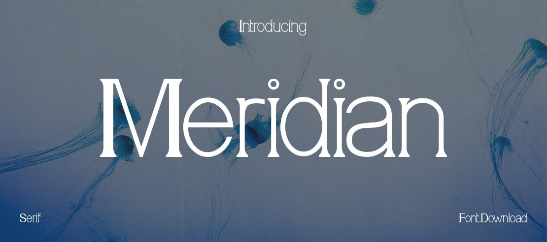 Meridian Font