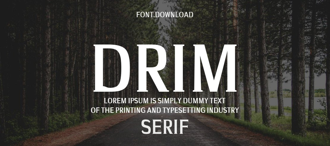 Drim Font