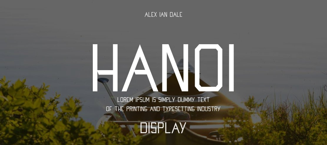 Hanoi Font