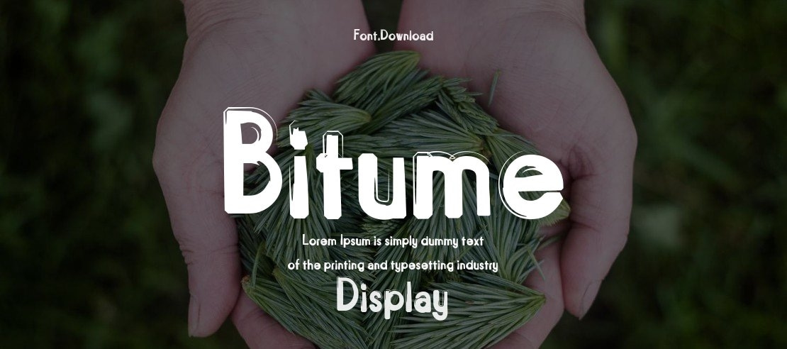 Bitume Font Family