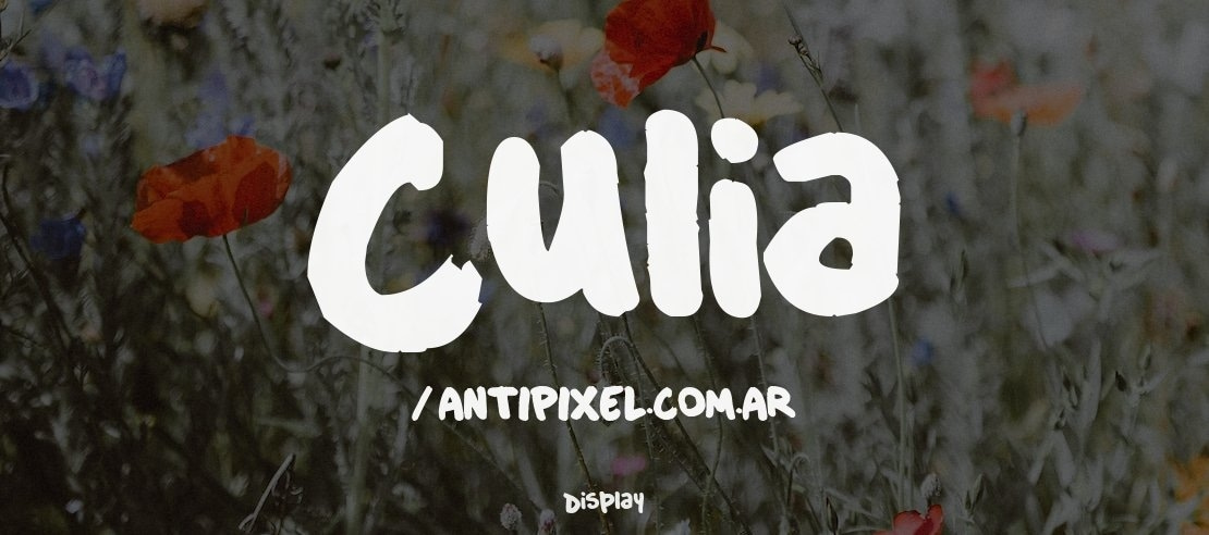 Culia / ANTIPIXEL.COM.AR Font