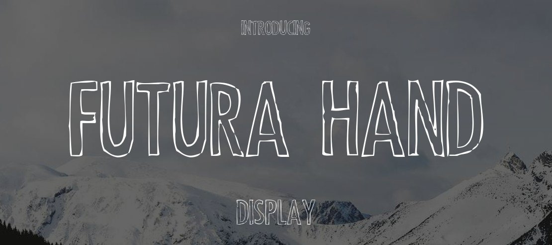 Futura Hand Font