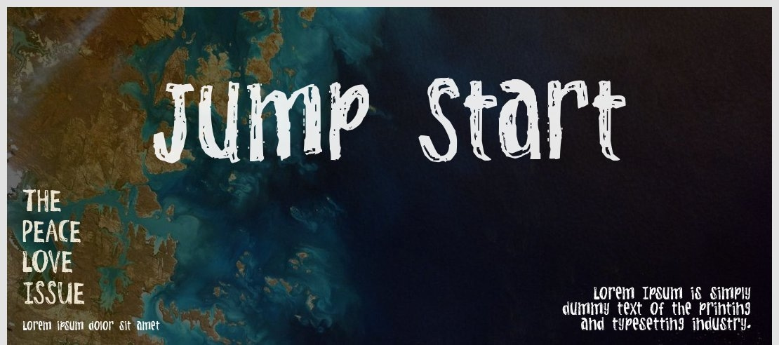 Jump Start Font