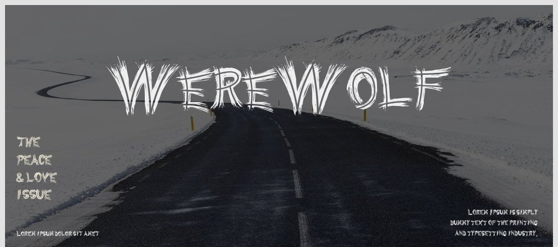 WereWolf Font