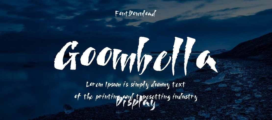 Goombella Font