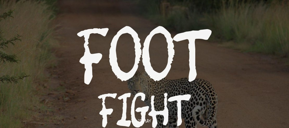 Foot Fight Font