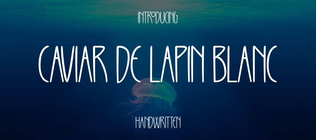 CAVIAR DE LAPIN BLANC Font