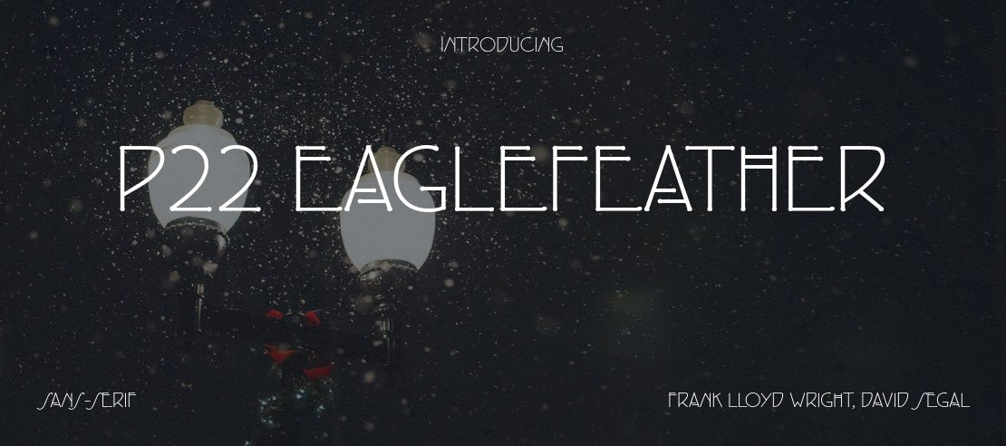 P22 Eaglefeather Font