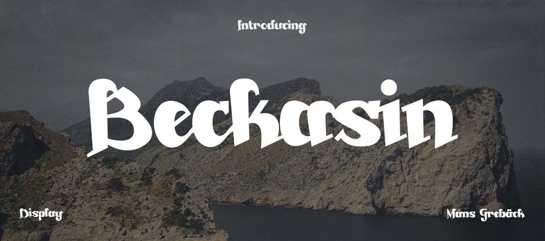 Beckasin Font