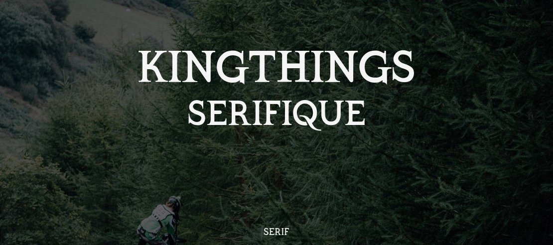Kingthings Serifique Font