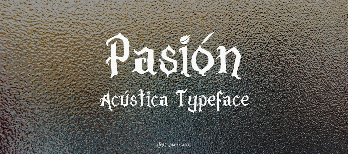 Pasión Acústica Font