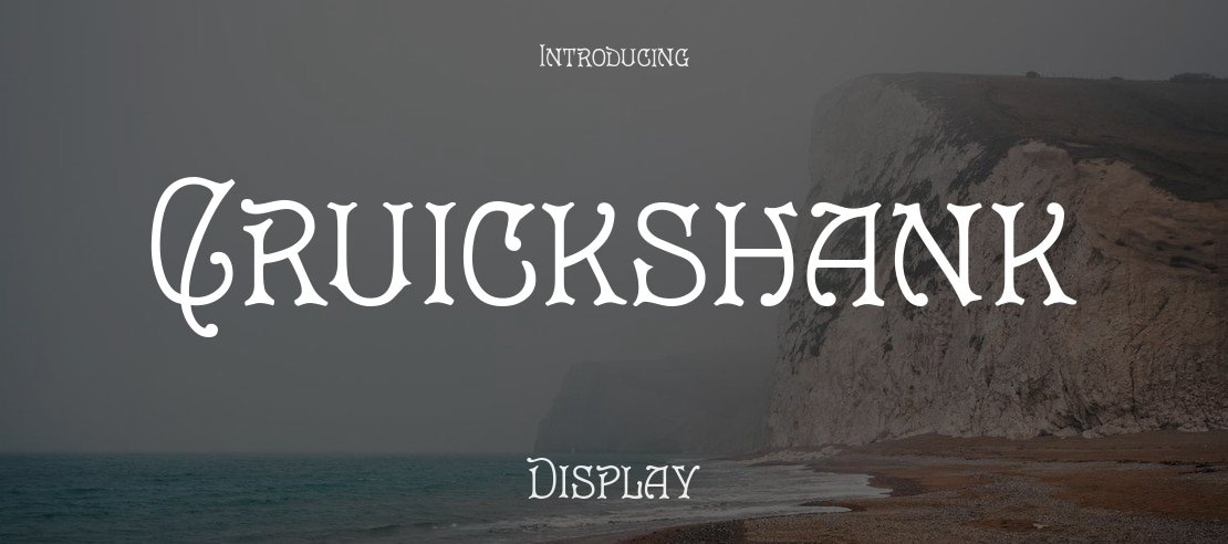 Cruickshank Font