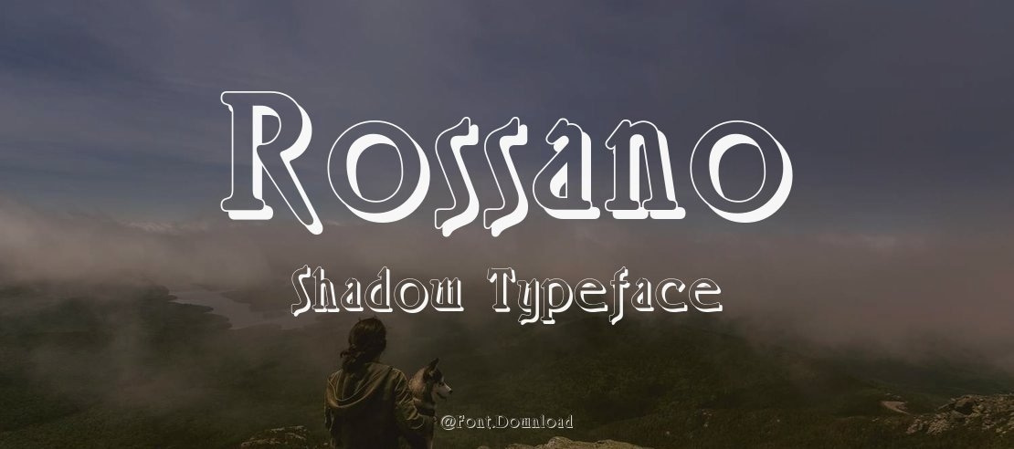 Rossano Shadow Font Family