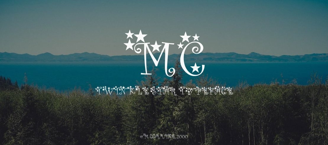 MC Twinkle Star Font