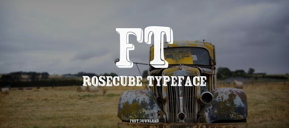 FT Rosecube Font