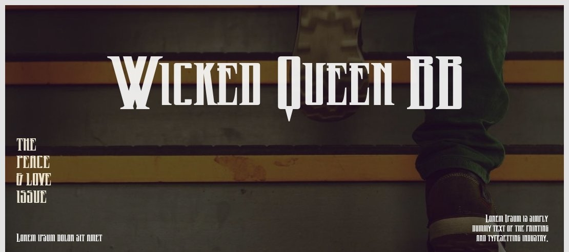 Wicked Queen BB Font