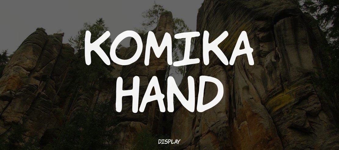 Komika Hand Font Family