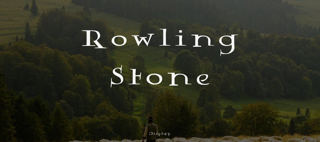 Rowling Stone Font