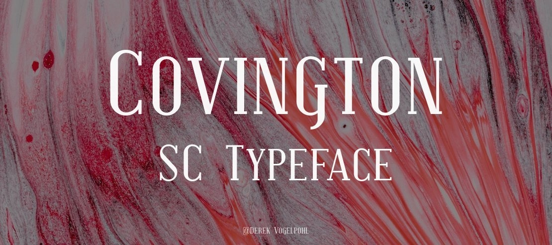 Covington SC Font Family