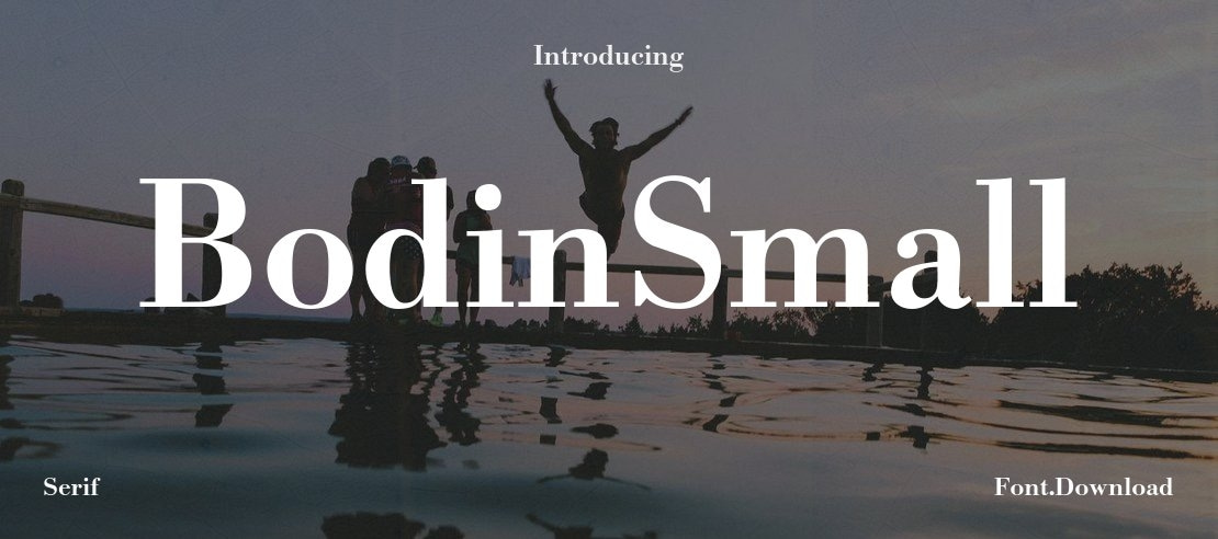 BodinSmall Font