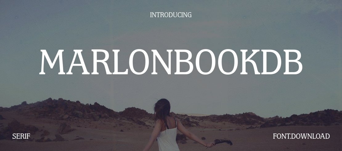 MarlonBookDB Font