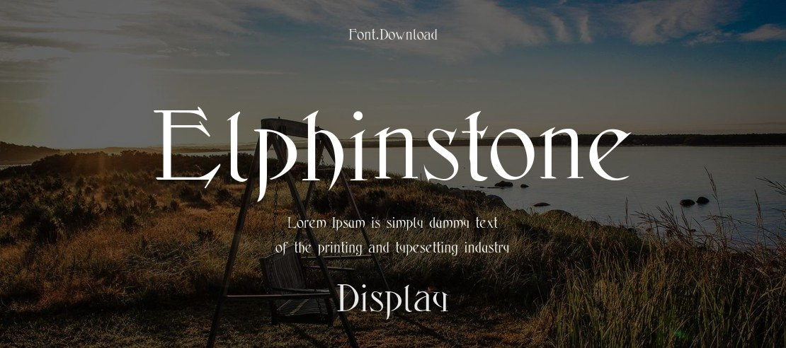 Elphinstone™ Font