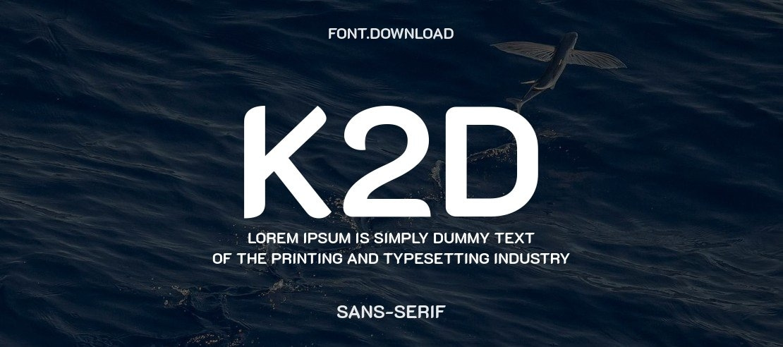 K2D Font Family