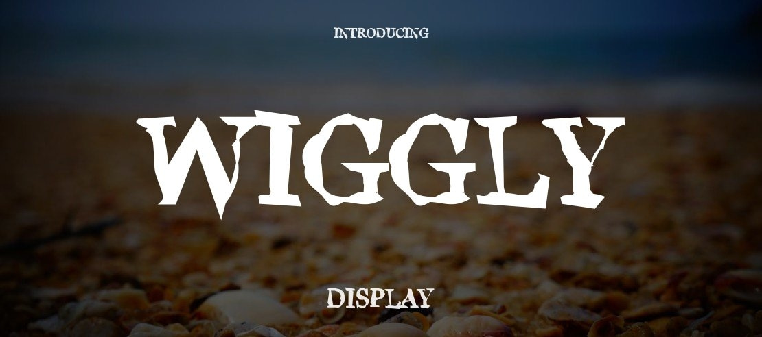 Wiggly Font