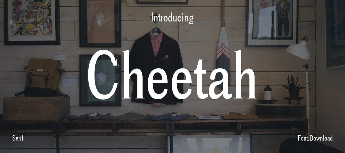 Cheetah Font