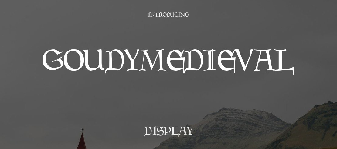 GoudyMedieval Font