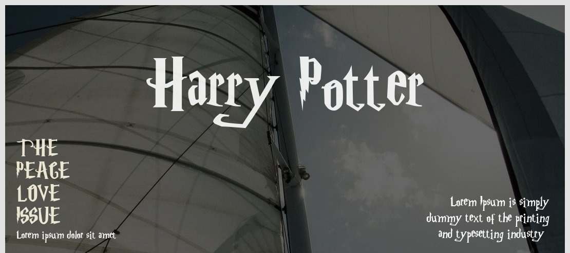 Harry Potter Font