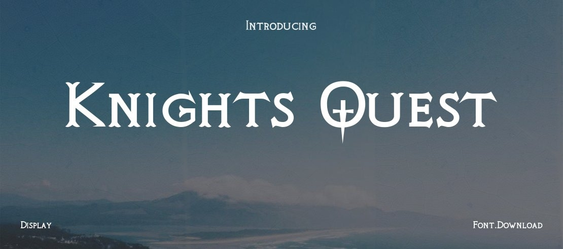 Knights Quest Font