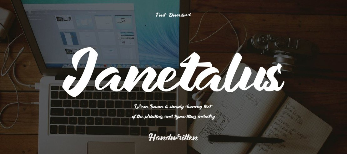 Janetalus Font