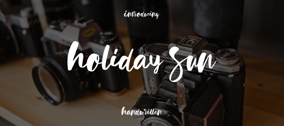 Holiday Sun Font