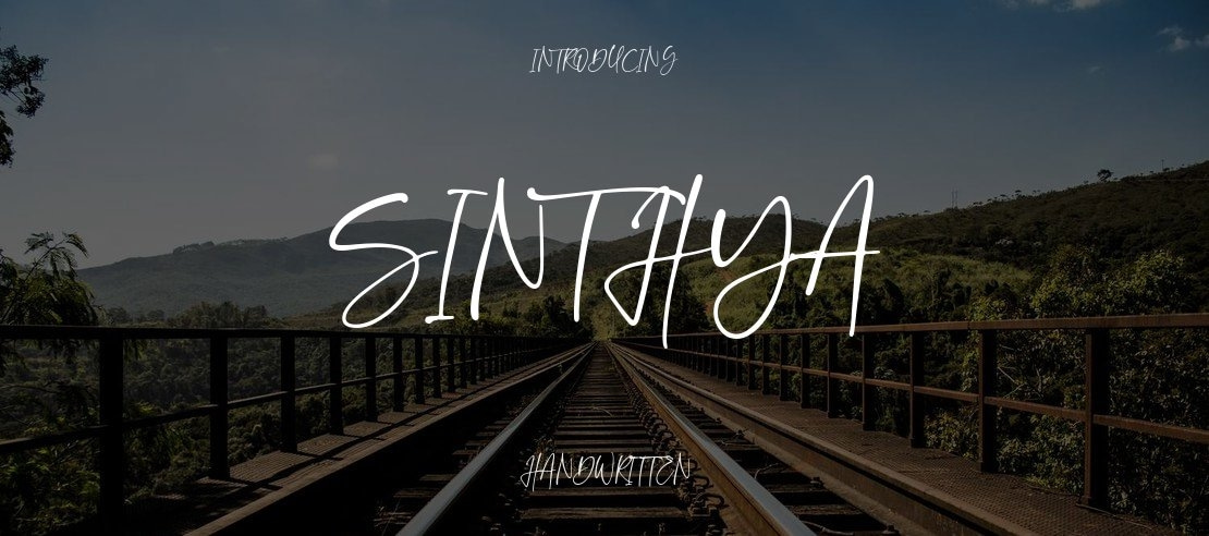 Sinthya Font