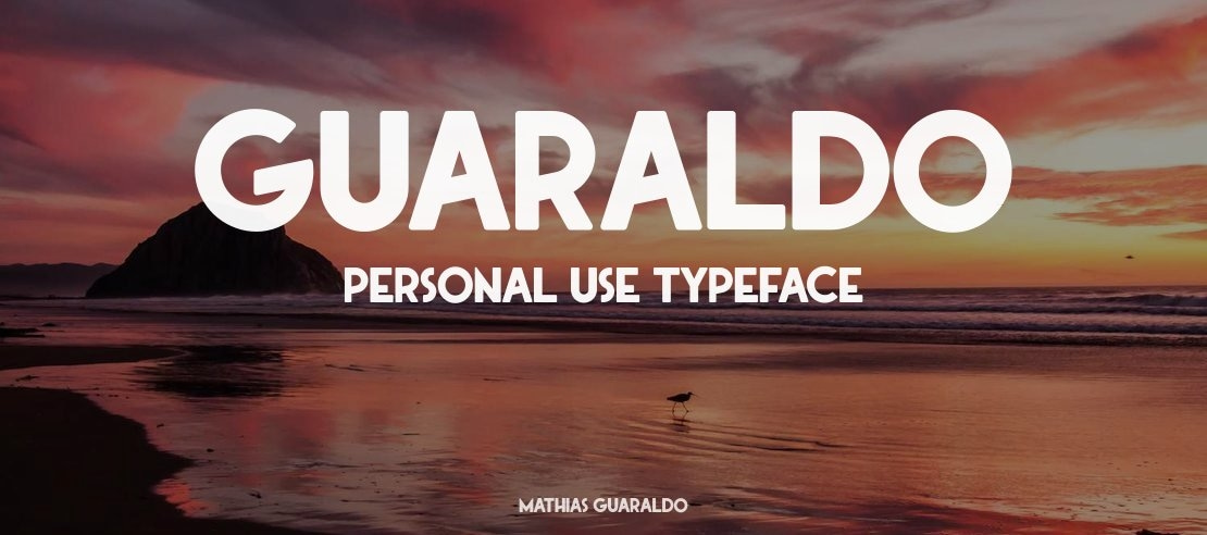 Guaraldo Personal Use Font